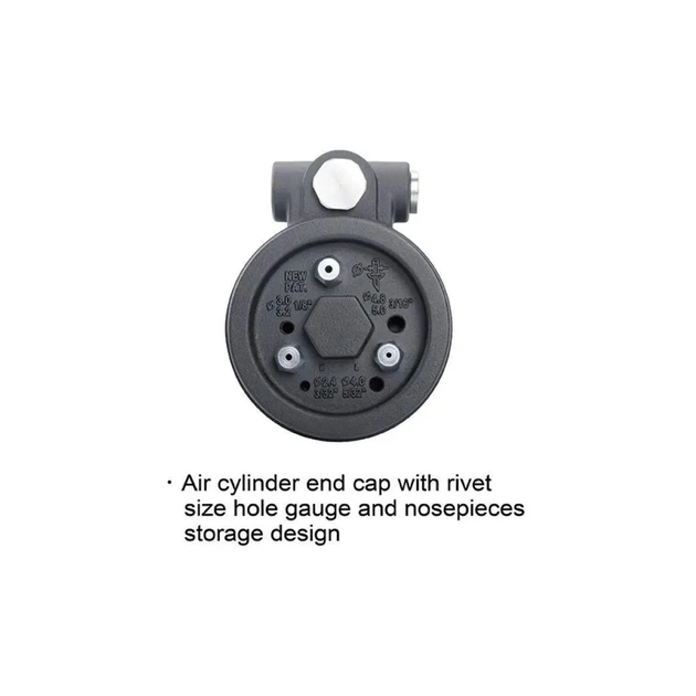 Заклепувальник Toptul пневмогідравлічний 2.4-5.0 мм (KARA0205) - picture 3