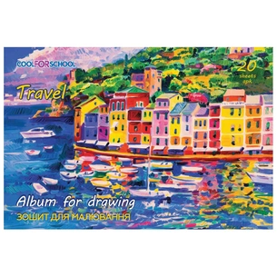 Альбом для малювання Cool For School на скобі CFS, 20 аркушів (CF60902-06) зображення 1