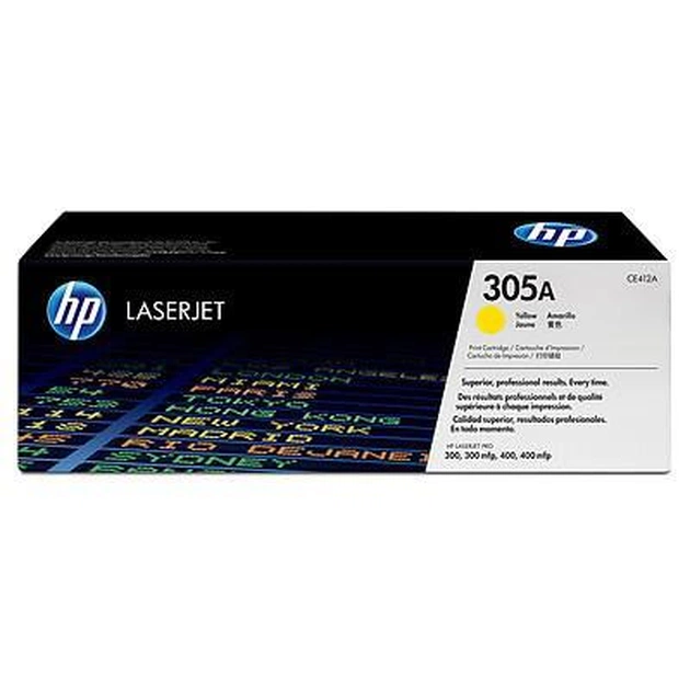Картридж HP CLJ 305A yellow (CE412A) - изображение 1