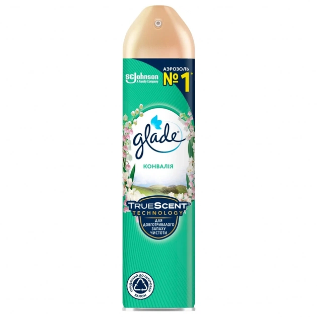 Освіжувач повітря Glade Конвалія 300 мл (5010182988480) - picture 1