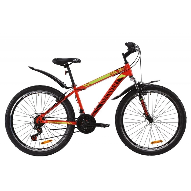 Велосипед Discovery 26" TREK AM Vbr рама-15" St 2020 червоно-чорний з салатовим (OPS-DIS-26-273) - изображение 1