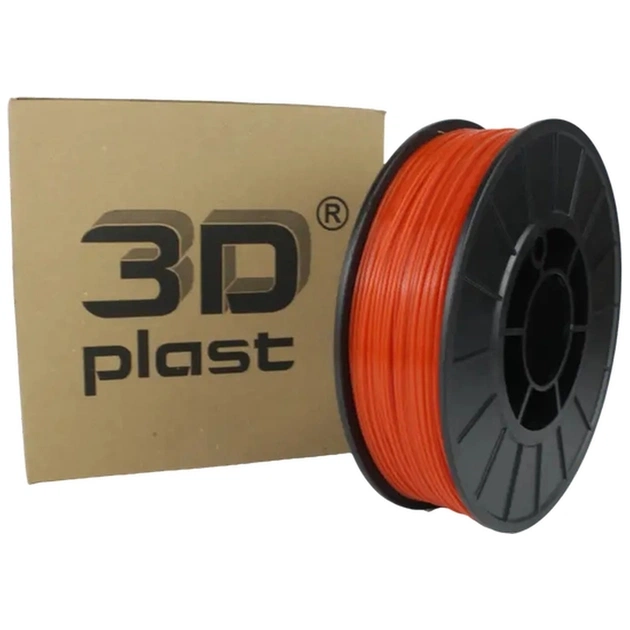 Пластик для 3D-принтера 3Dplast PETG 1.75мм, 0.85кг, orange (3DPTG17508ONG) - изображение 1