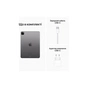 Планшет Apple iPad Pro 11" M2 WiFi + LTE 1TB Space Grey (MNYJ3RK/A) - зменшене зображення 5