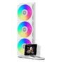 Система рідинного охолодження PcCooler GT360M ARGB Display WH - зменшене зображення 2