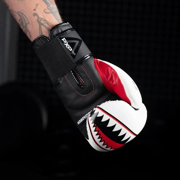 Боксерські рукавички Phantom Fight Squad Weiss White 16 унцій (PHBG2218-16) - изображение 5