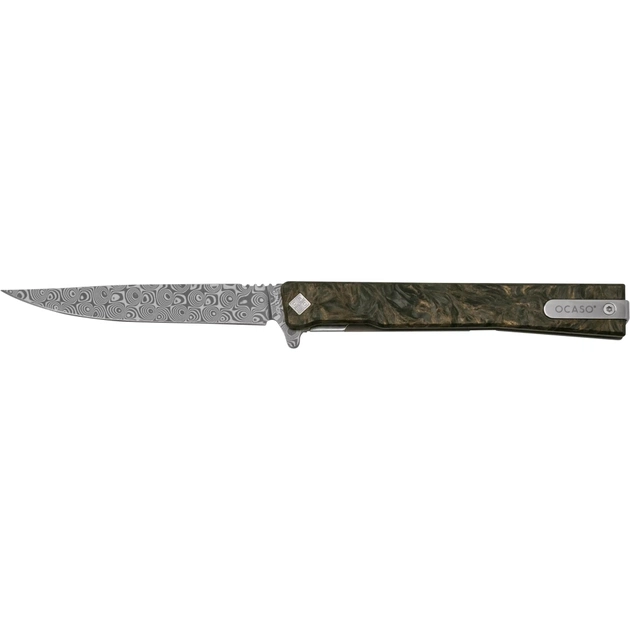 Ніж Ocaso Solstice Fat Carbon Gold Damascus (10IFG) - зображення 1