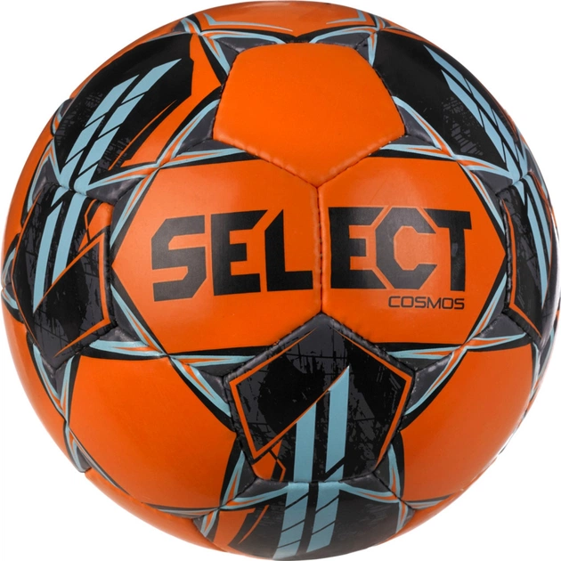 М'яч футбольний Select Cosmos v23 помаранчевий, синій Уні 5 (5703543317295) - изображение 1
