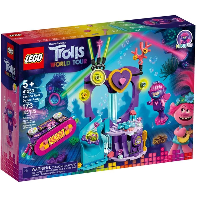 Конструктор LEGO Trolls Вечірка на техно-рифі 173 деталі (41250) - зображення 1