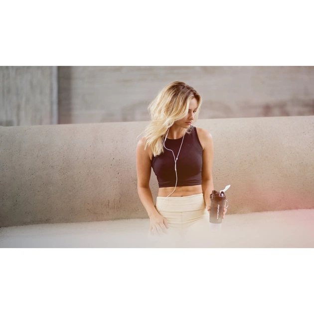 Шейкер спортивний SmartShake Slim 500ml Gray (10252901) - picture 7