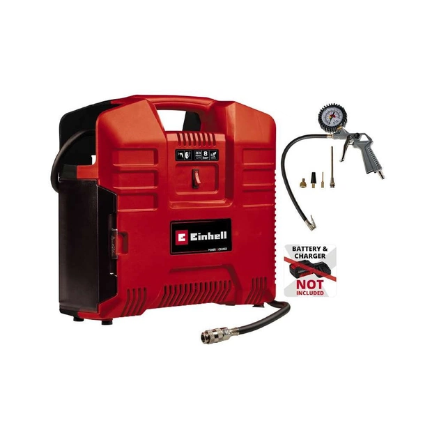 Автомобільний компресор Einhell TE-AC 36/8 Li OF Set-Solo PXC (без АКБ та ЗП) (4020440) - picture 2