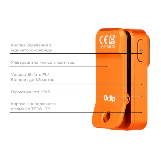Ліхтар Olight Oclip Orange (0.0000.0941) - picture 12