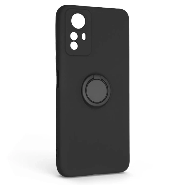 Чохол до мобільного телефона Armorstandart Icon Ring Xiaomi Redmi Note 12S 4G Black (ARM68809) - зображення 1