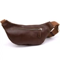 Сумка Grande Pelle Поясна Руда (11315) - зменшене зображення 2