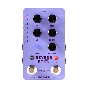 Педаль ефектів Mooer R7 X2 Reverb зображення 1
