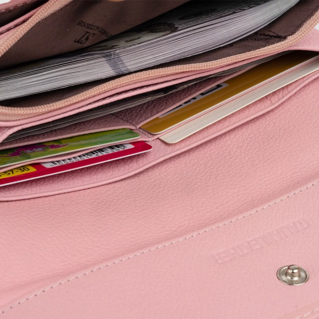 Гаманець ST Leather Зі шкіри Рожевий (19323) - зображення 8
