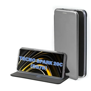 Чохол до мобільного телефона BeCover Exclusive Tecno Spark 20C (BG7n) Gray (711250) зображення 1