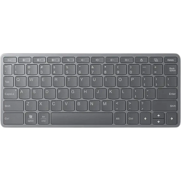Клавіатура Lenovo Multi-Device Bluetooth/USB UA Grey (ZG38C05806) - зображення 1