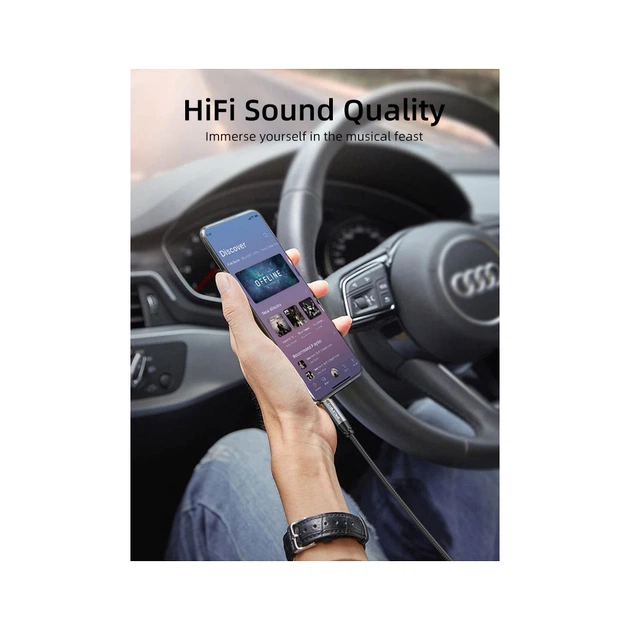 Кабель мультимедійний 3.5mm M to 3.5mm M 1.8m Cabletime (CA915262) - picture 3