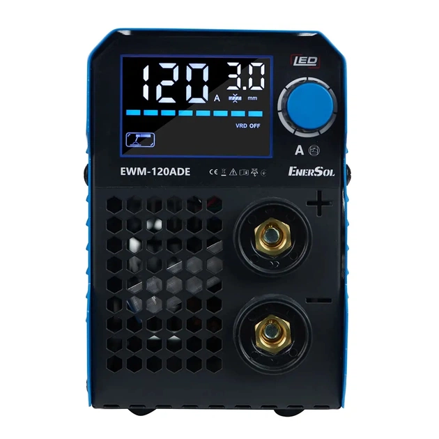 Зварювальний апарат Enersol інверторний, 20-120 A, 5.1 кВт, 2.9 кг (EWM-120ADE) - picture 3