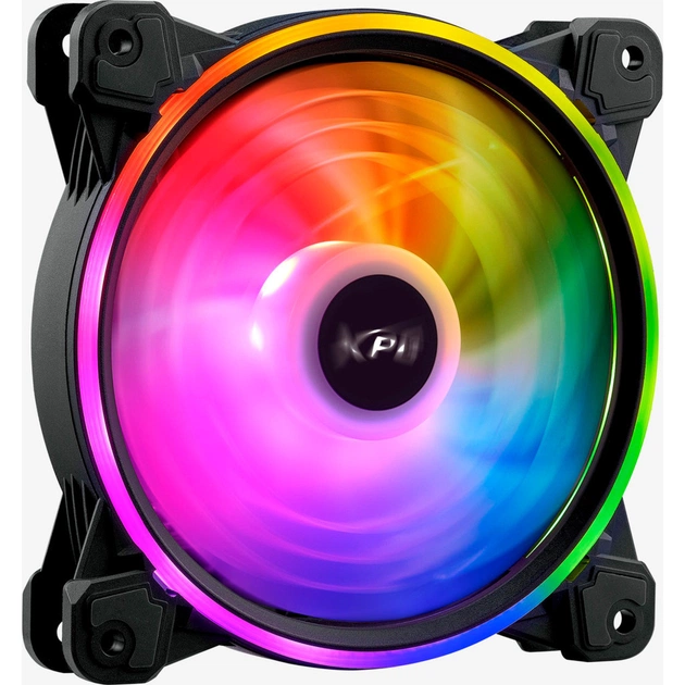 Кулер до корпусу ADATA HURRICANE120ARGBPWM-BKCWW - зображення 1