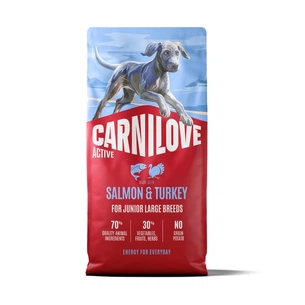 Сухой корм для собак Carnilove Active Salmon & Turkey Junior Large Breed 12 кг (8595602581412) изображение 1