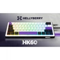 Клавіатура Hator Hellyberry HK60 Mechanical Linear RGB USB UA White/Violet (HK60) - зменшене зображення 7