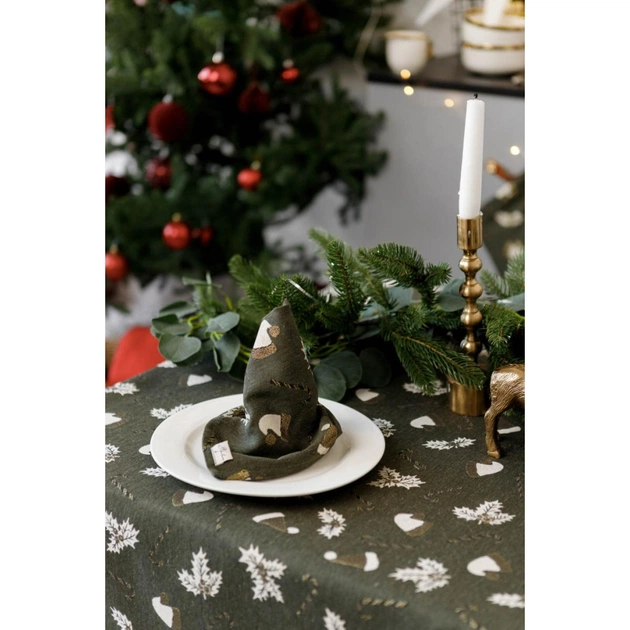 Скатертина Прованс Шапочки на зеленому 136х220 см (036862) - picture 7