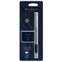 Ручка пір'яна Waterman ALLURE Chrome CT  FP F + Картриджі Mini блістер (13 314b2) - зменшене зображення 4