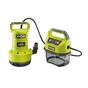 Садовий насос Ryobi для брудної та чистої води RY18SPA-0, 18В ONE+, 4200л/г (без АКБ та ЗП) (5133005778) - зменшене зображення 1