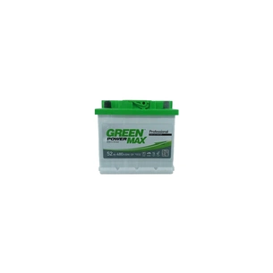 Акумулятор автомобільний GREEN POWER MAX 52Ah Ев (-/+) (000022374) зображення 1
