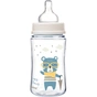 Пляшечка для годування Canpol babies Bonjour Paris з широким отвором 240 мл Синя (35/232_blu) - зменшене зображення 3