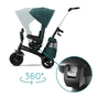 Дитячий велосипед Kinderkraft Easytwist Midnight Green (KKRETWIGRE0000) (5902533914500) - зменшене зображення 4
