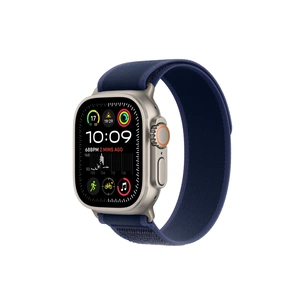 Смарт-годинник Apple Watch Ultra 2 2024 GPS + Cellular 49mm Natural Titanium Case with Blue Trail Loop - M/L (MX4L3UL/A) изображение 1