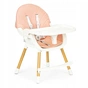 Стілець для годування Ecotoys 2 в 1 SMART Pink (HA-004 PINK) - уменьшенное изображение 5