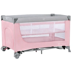 Ліжечко Kinderkraft манеж Leody Pink (5902533917983) зображення 1