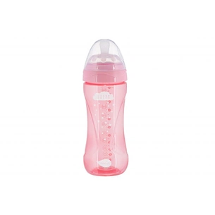 Пляшечка для годування Nuvita Mimic Cool 330мл рожева (NV6052PINK) зображення 1