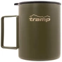 Чашка туристична Tramp зі складаними ручками та поїлкою 500 мл Olive (UTRC-142-olive) - зменшене зображення 1