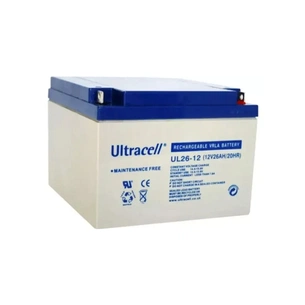 Батарея до ДБЖ Ultracell 12V-26Ah, AGM (UL26-12) зображення 1