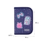 Пенал Kite Pixel Love K24-622-5, 1 відділення, 2 відвороти (K24-622-5) - уменьшенное изображение 2