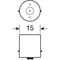 Автолампа Osram світлодіодна (OS 7456 R-02B) - зменшене зображення 2
