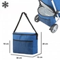 Сумка-візок ShoppingCruiser 3 Wheels 72 л Blue (928364) - уменьшенное изображение 5