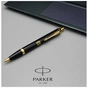 Ручка кулькова Parker IM 17 UKRAINE Black GT BP Вогняний Тризуб (22032_T031y) - уменьшенное изображение 4