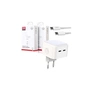 Зарядний пристрій XO QC 3.0 L102 35W/2 USB-C + cable Type-C NB124 White (XO-L102c-WH) - зменшене зображення 1