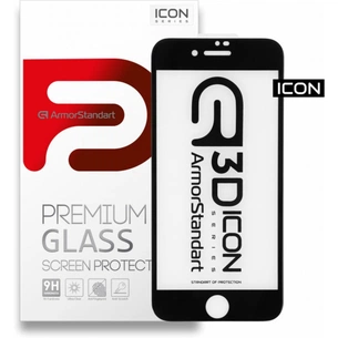 Скло захисне Armorstandart Icon 3D Apple iPhone 8 Plus/7 Plus Black (ARM55982-GI3D-BK) зображення 1