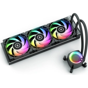 Система рідинного охолодження Ekwb EK-Nucleus AIO CR360 Lux D-RGB - Black (3831109851685) изображение 1