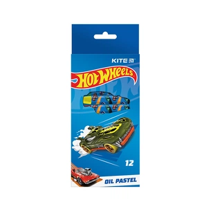 Пастель Kite масляна, 12 кольорів Hot Wheels (HW24-071) изображение 1