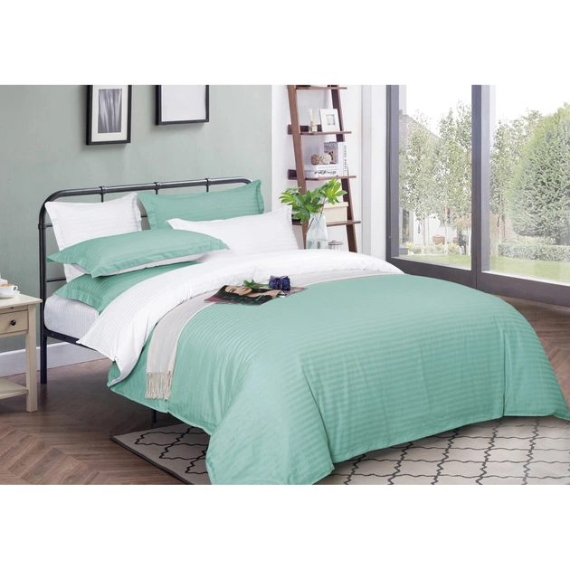 Підковдра MirSon Satin Stripe 30-0014 + 30-0001 Garbine 220х240 см (2200005260050) - зображення 1