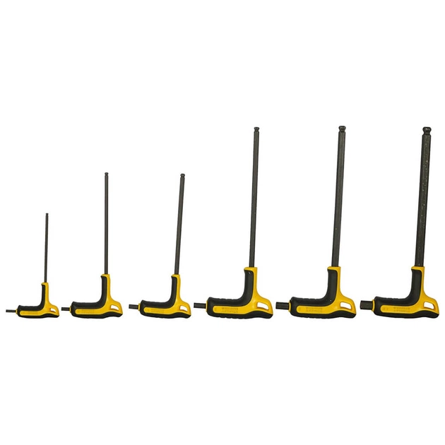 Ключ CGM FATMAX шестикутній, з гумовою ручкою, 6 шт. (FMHT0-69049) - picture 2