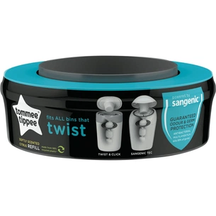 Касета для накопичувача підгузників Tommee Tippee Sangenic Twist and Click 1 шт (5010415510211) зображення 1