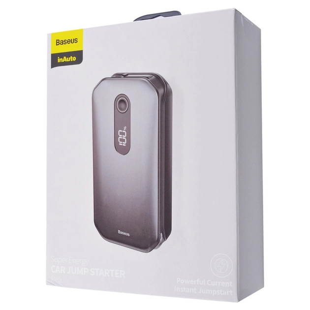 Пуско зарядний пристрій Baseus 12000mAh Super Energy Pro Car Jump Starter Black (CRJS03-01) - picture 6